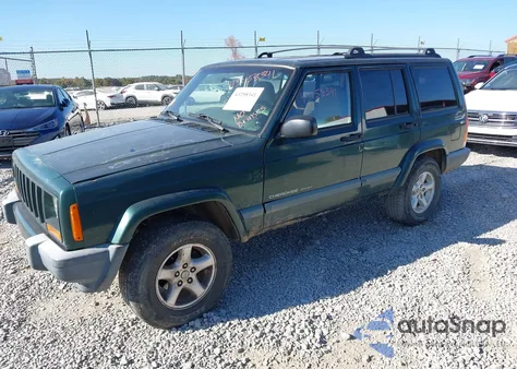 1998 Jeep Cherokee Se from USA, damaged, VIN 1J4FJ28S9WL141496